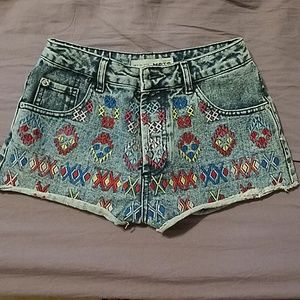 Top Shop MOTO shorts size 6
